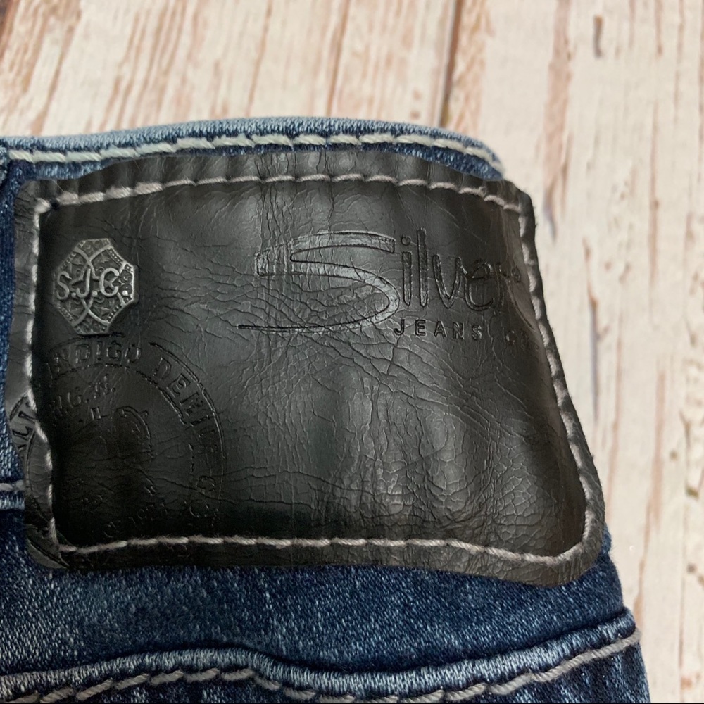 Silver Women’s Jeans Suki Mid Boot Fluid Denim - Picture 5 of 7